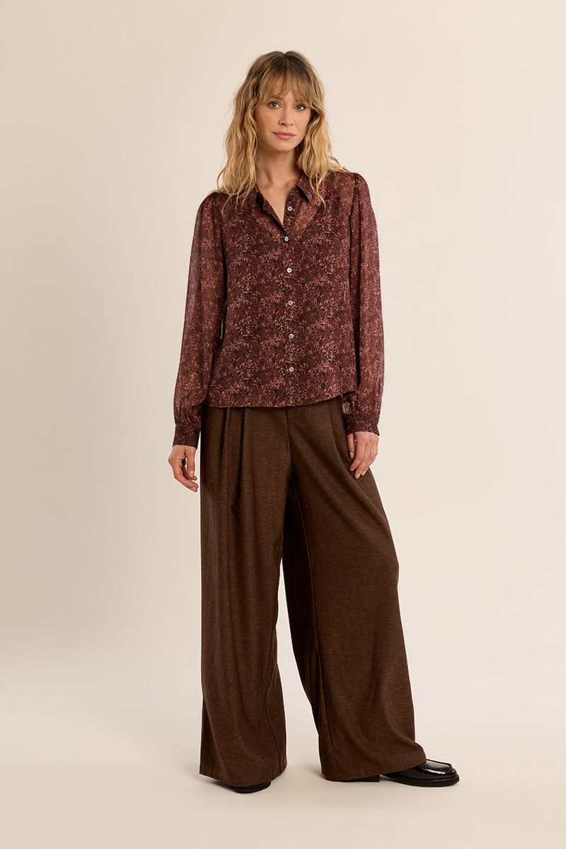 Camicia Olga Burgundy