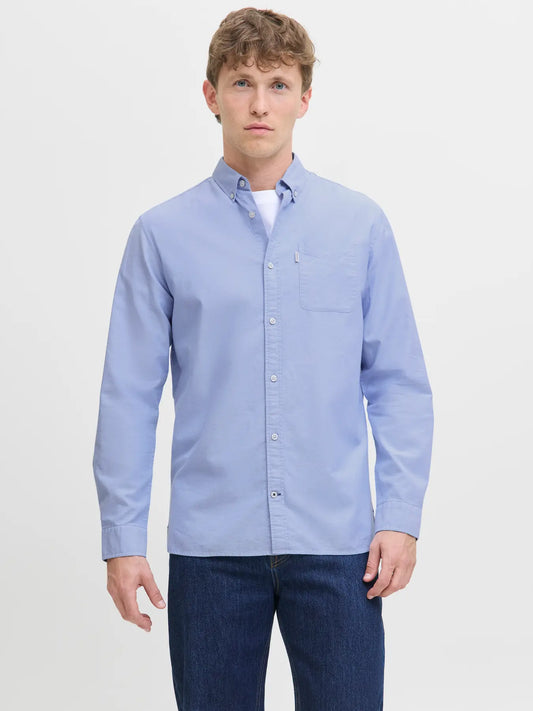 Camicia Oxford Cashmere Blue