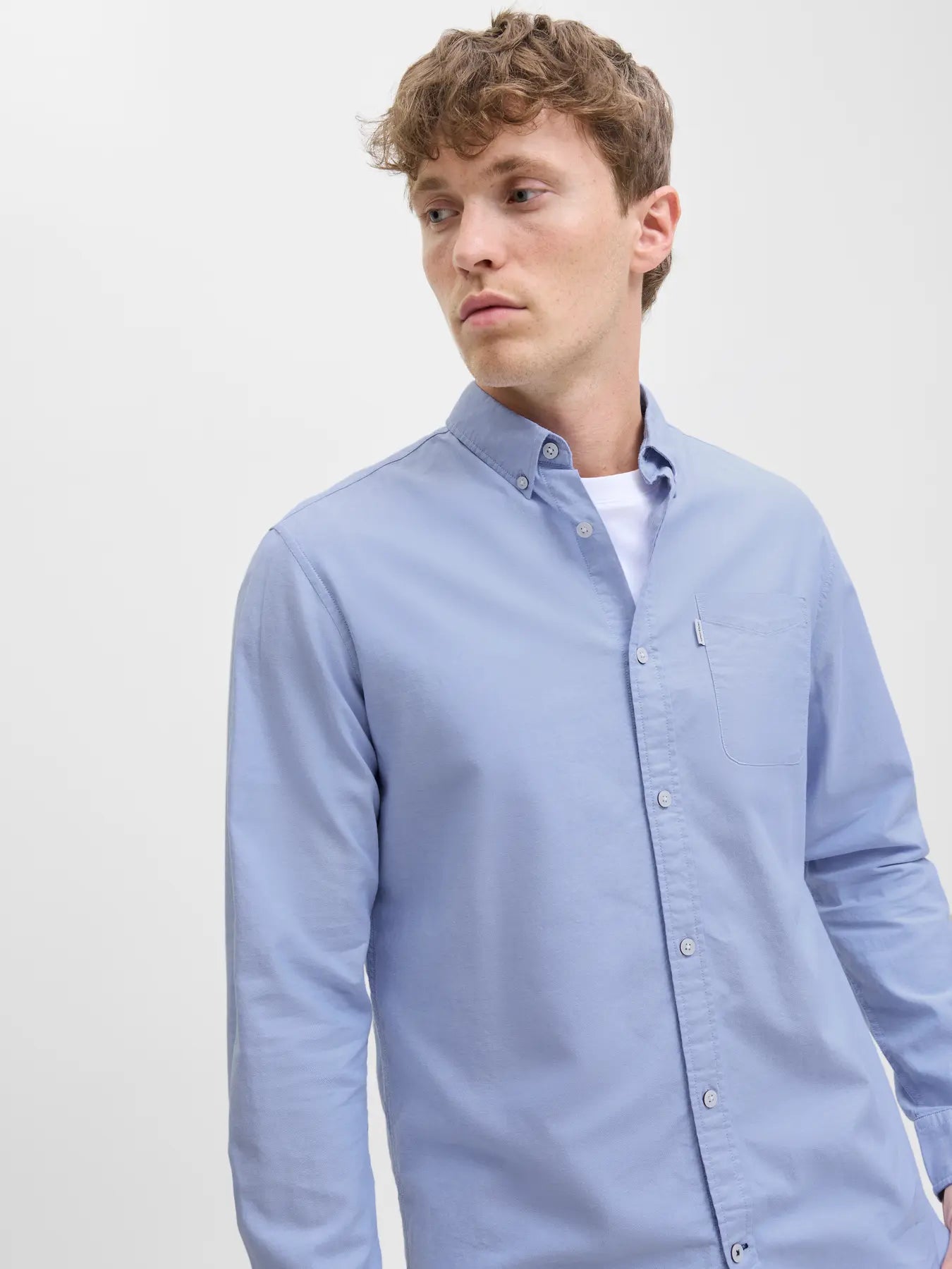 Camicia Oxford Cashmere Blue