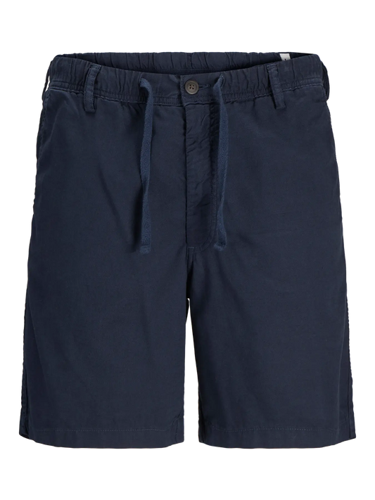 Bermuda Jaiden Linen Navy