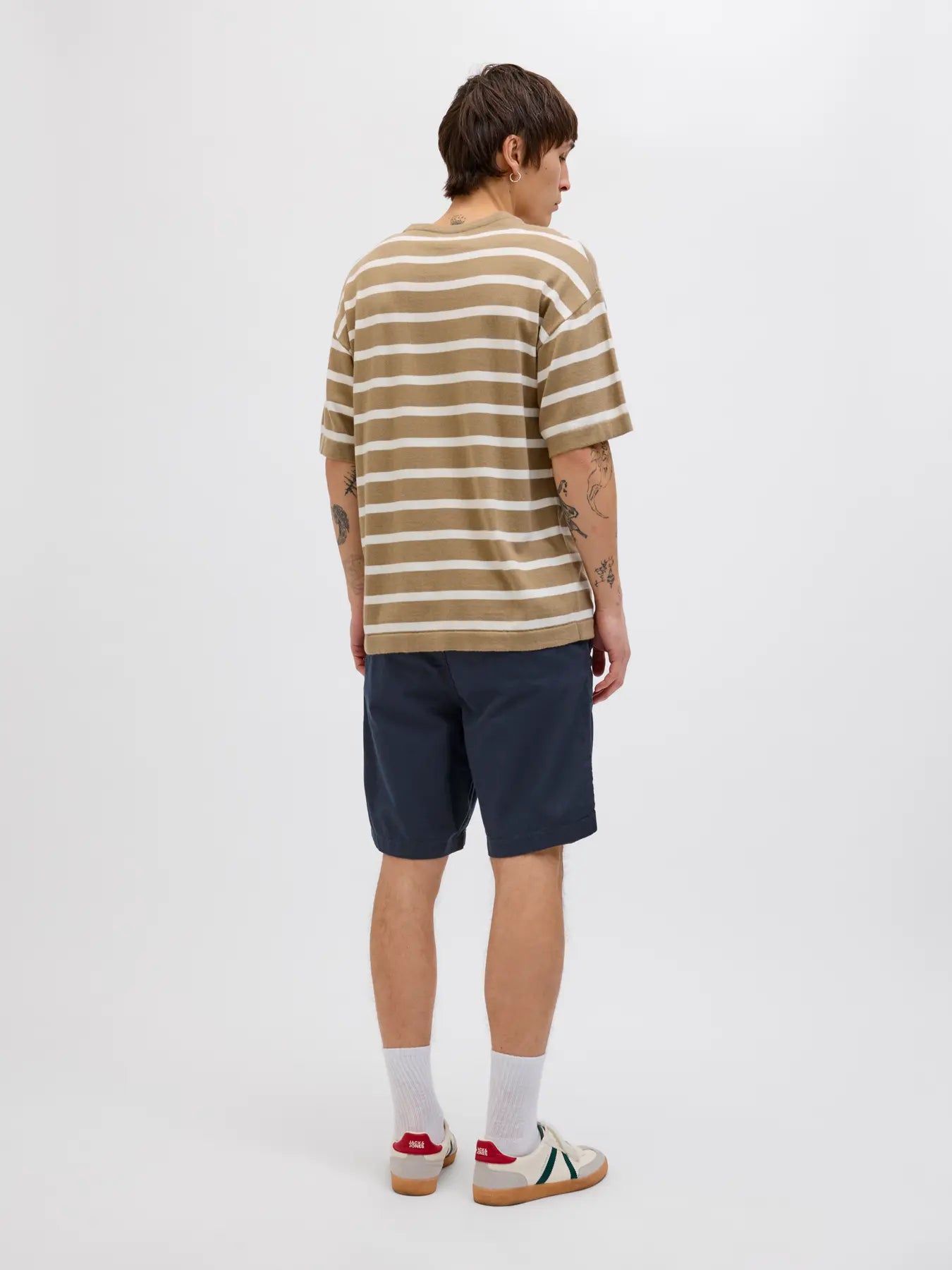 Bermuda Jaiden Linen Navy