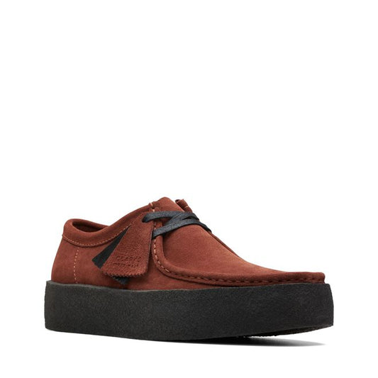 Clarks Wallabee Cup Rust Suede