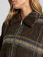 Giacca Kate Check Coffee Bean