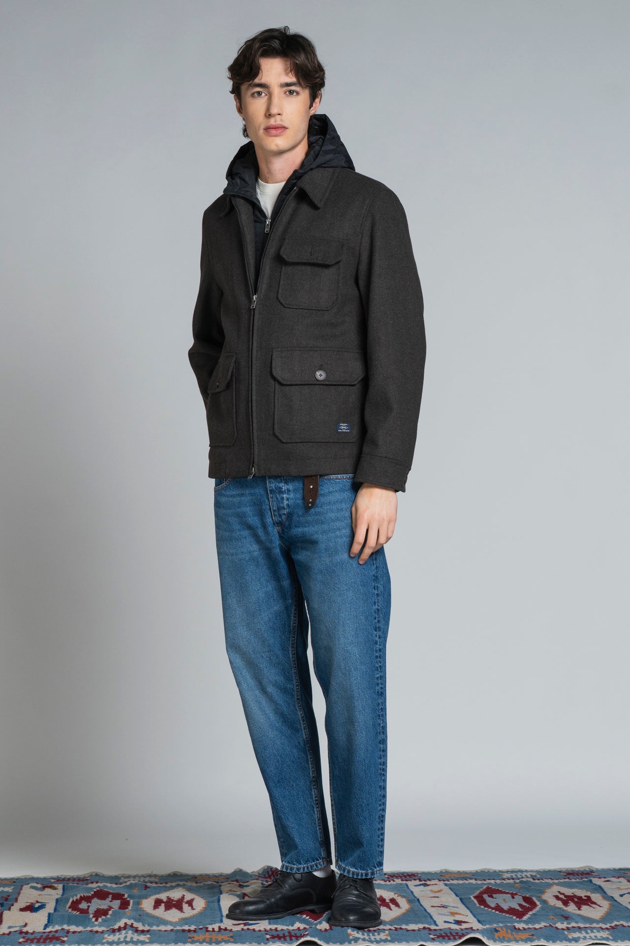 Giacca Liam Mixed Wool Multicolor