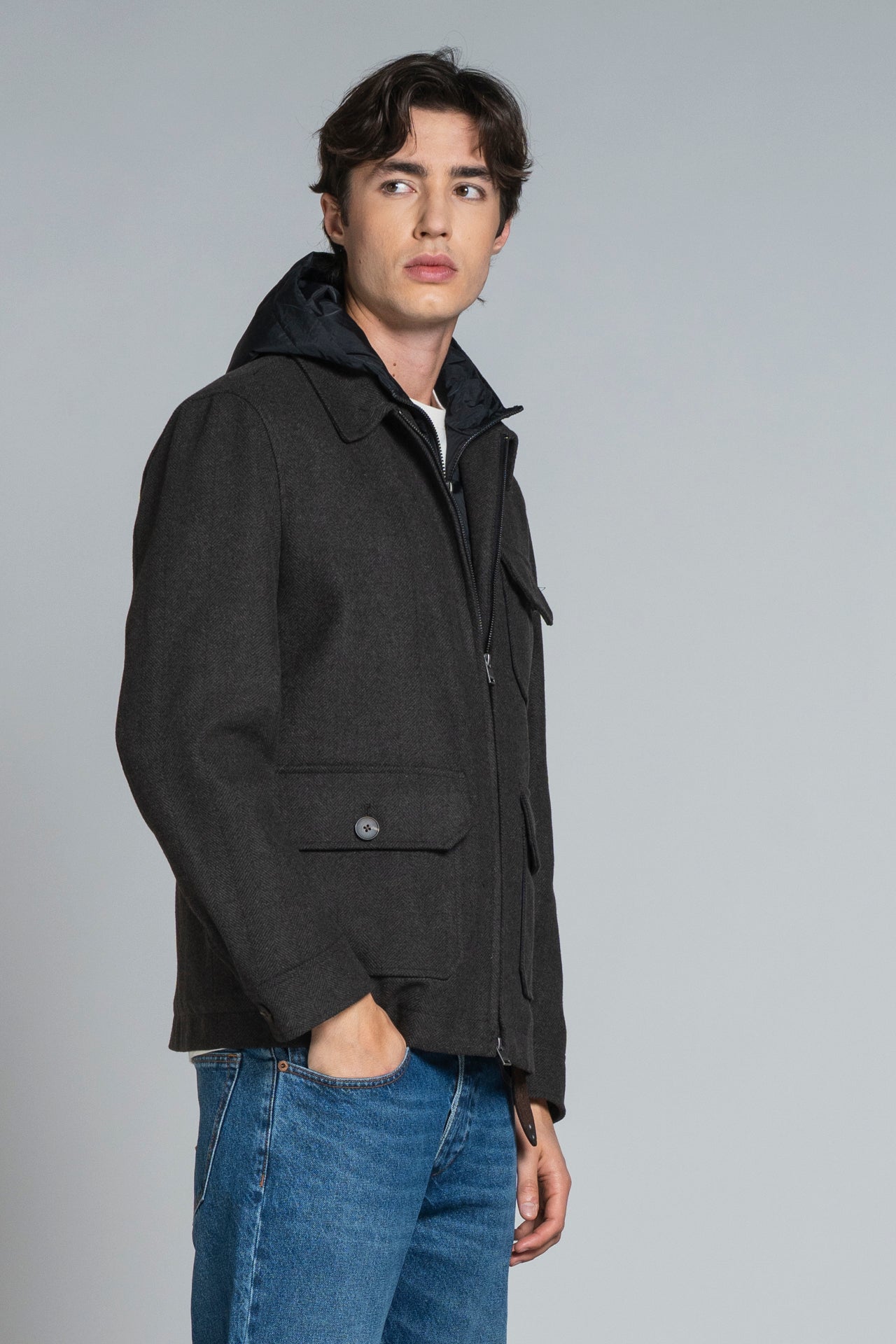 Giacca Liam Mixed Wool Multicolor