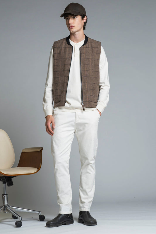 Gilet Martin Mix Wool Multicolor Double Face