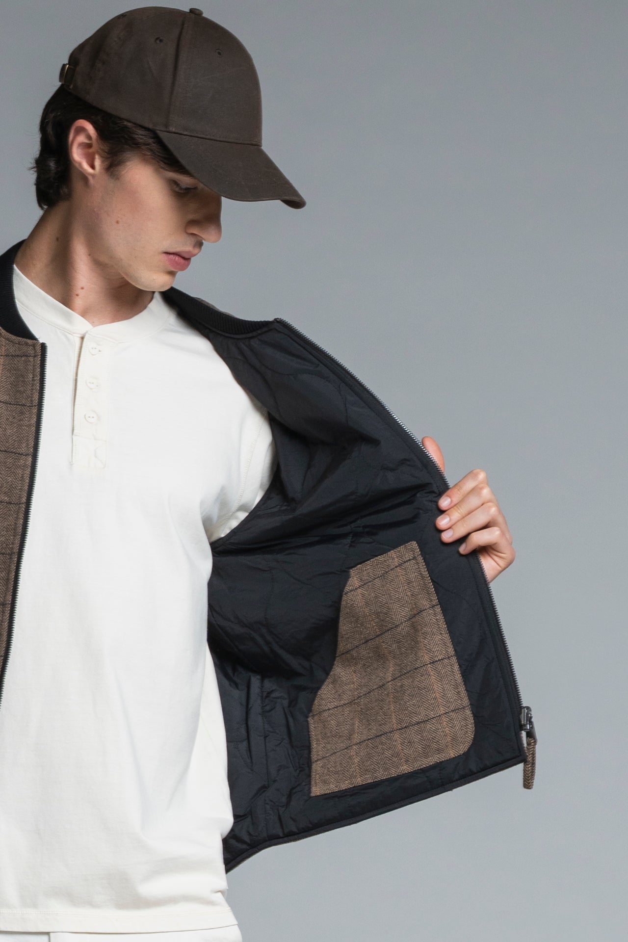 Gilet Martin Mix Wool Multicolor Double Face