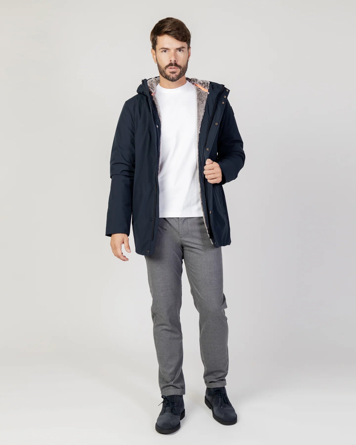 Giacca Gransasso Fur Navy