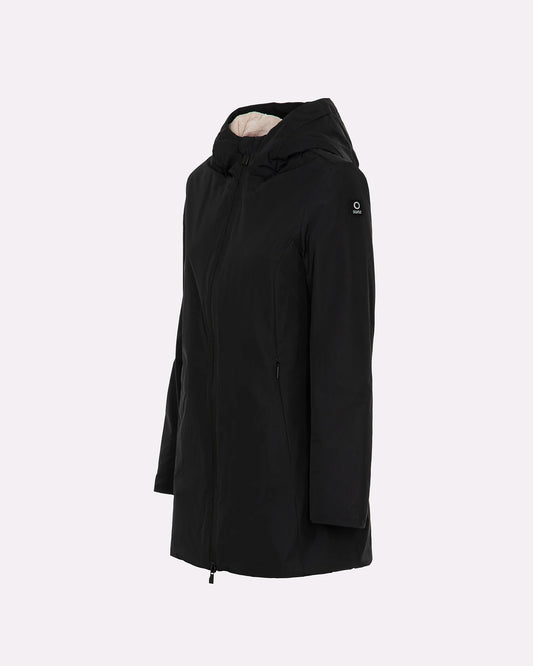 Giacca Aurelia Long Velour Black