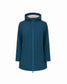 Giacca Aurelia Long Velour Petrol