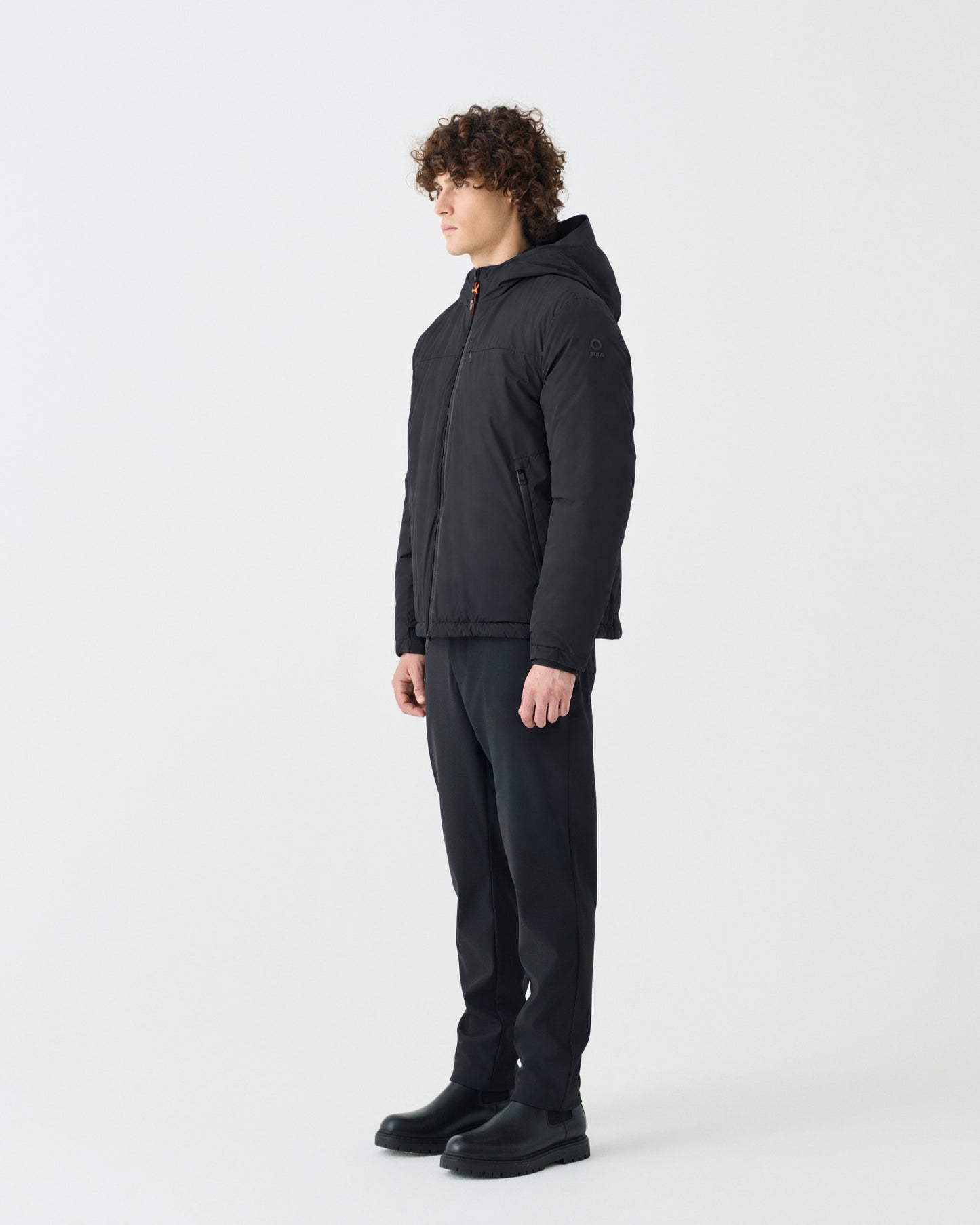 Giacca Aurelio Velour Black