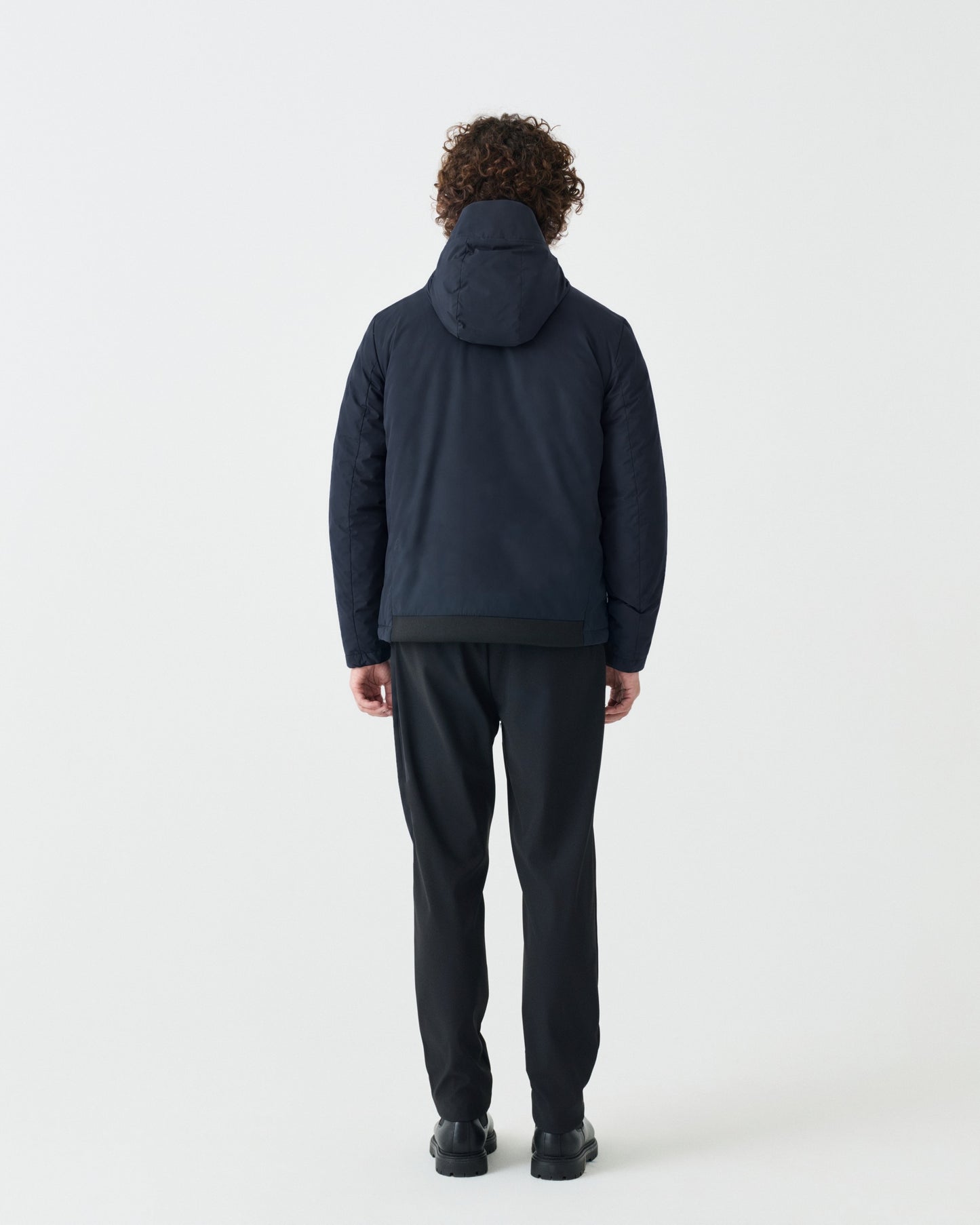 Giacca Aurelio Velour Dark Blue