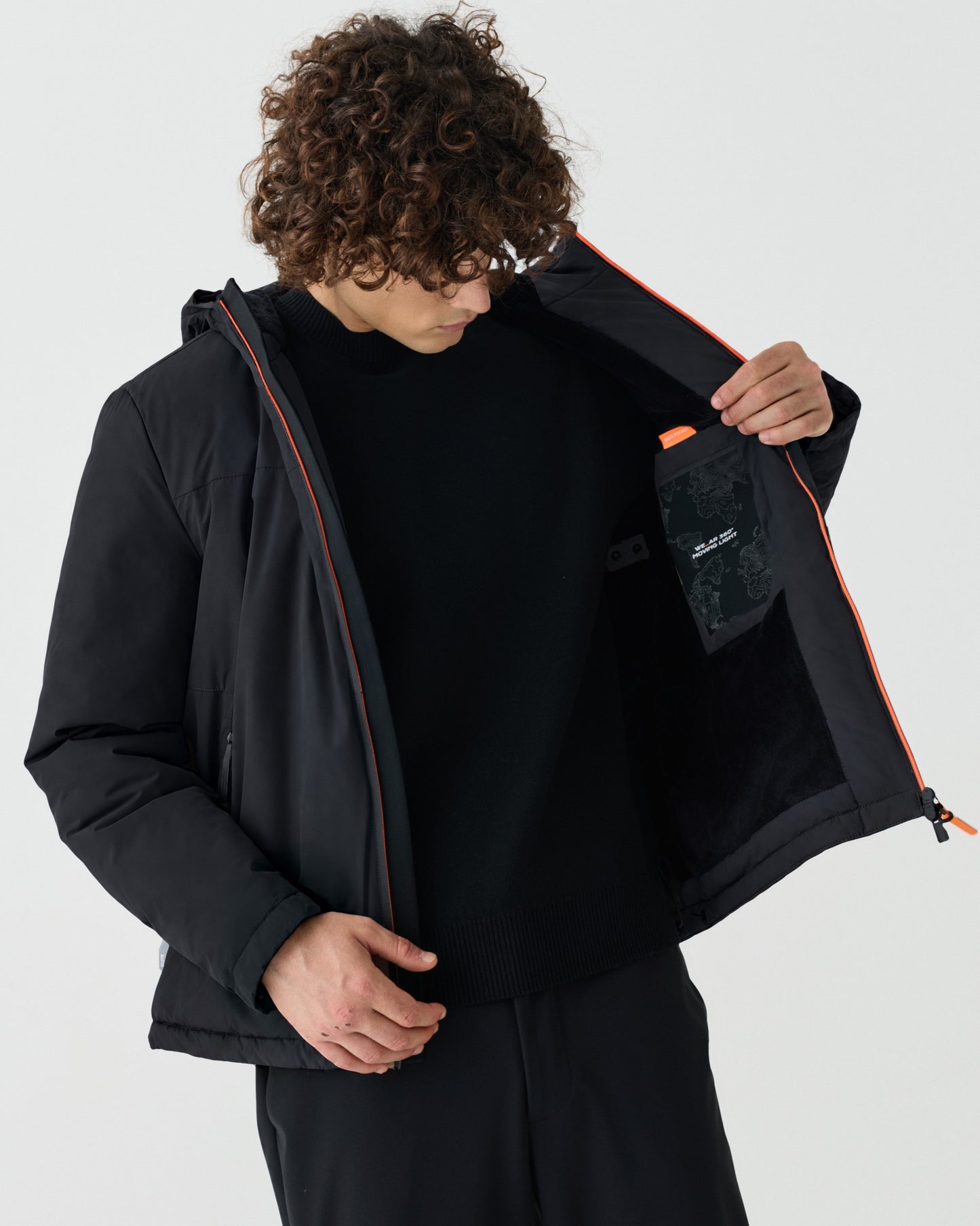 Giacca Aurelio Velour Black
