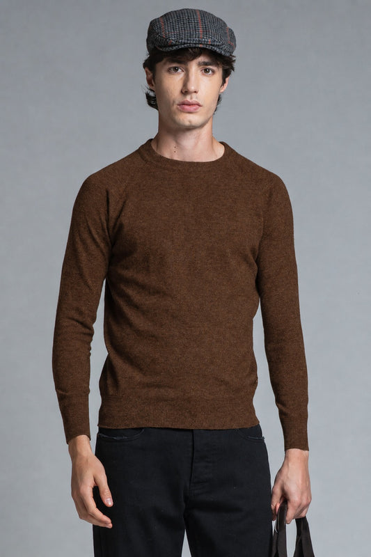 Maglia Rory Lambswool Tobacco