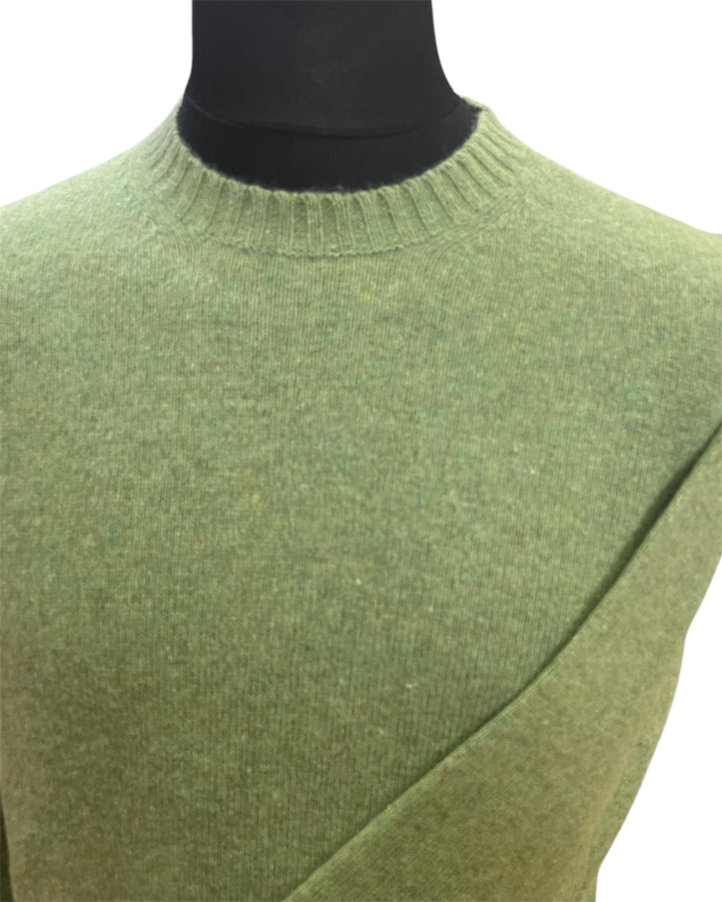 Maglia Lambswool Lichen Green