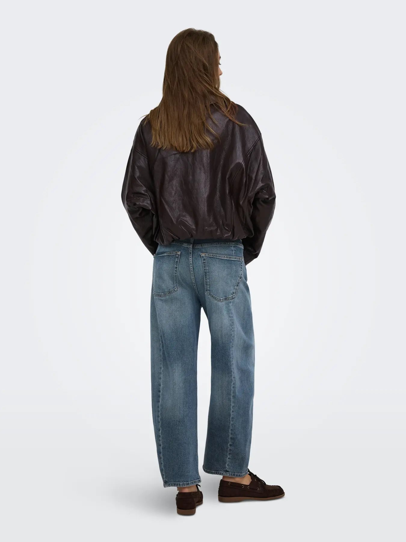 Giacca Masja Leather Bomber Chocolate Torte