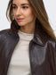 Giacca Masja Leather Bomber Chocolate Torte