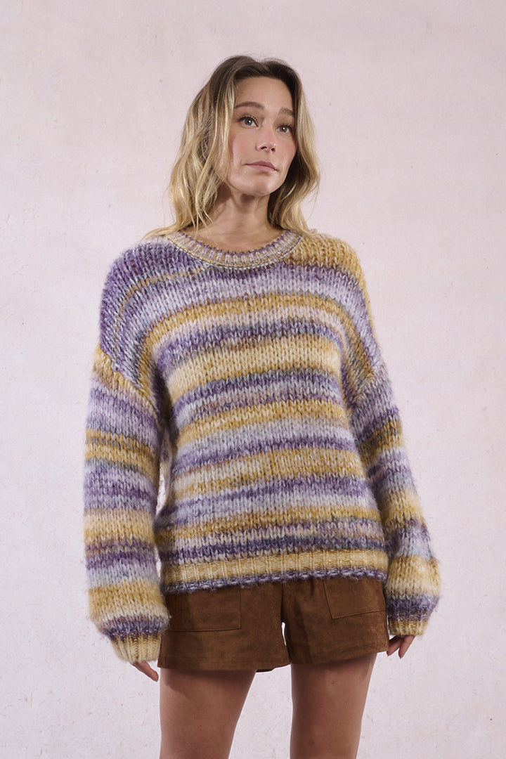 Maglia Rainbow Mauve