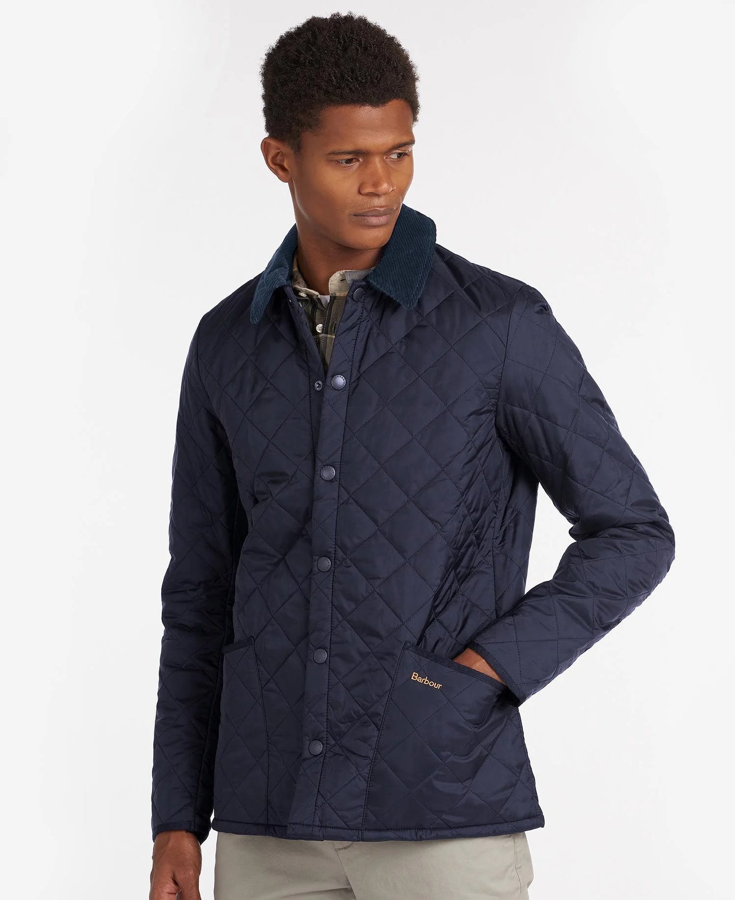 Giacca Heritage Liddesdale Quilted Navy