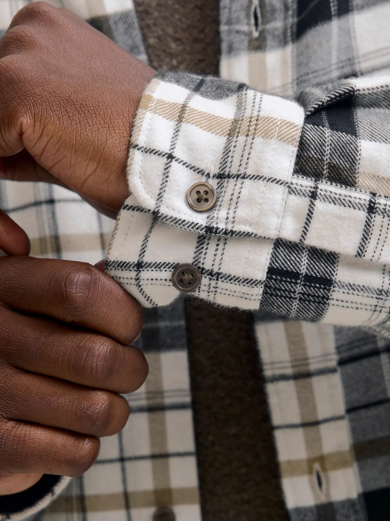 Camicia Barkley Flannel Crocodile