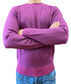 Maglia Lambswool Wash Purple