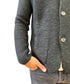 Cardigan Zaza Grey Black Melange