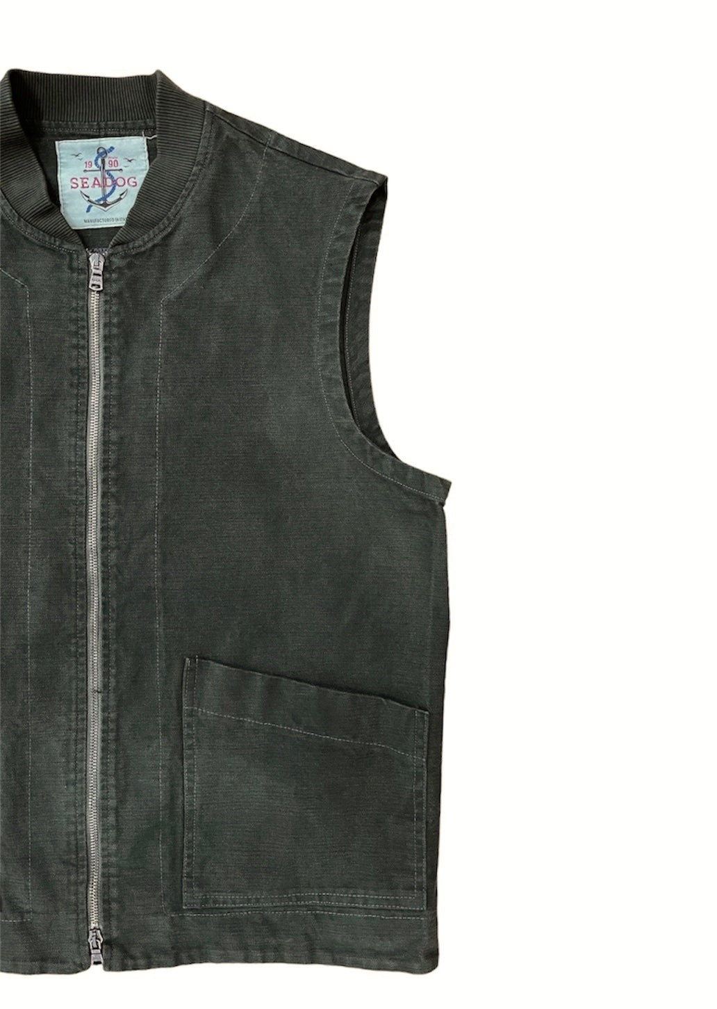 Gilet Vest Zip Ring Militare