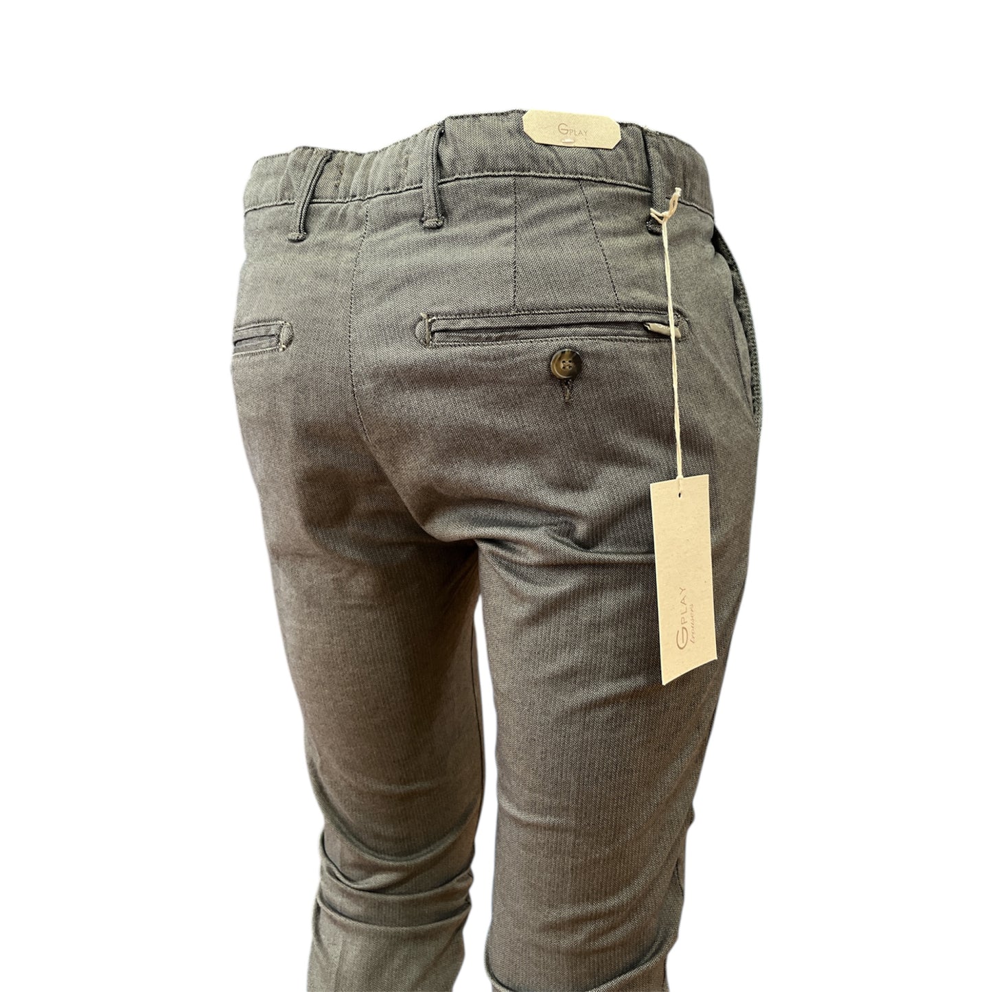 Pantalone Vienna Spigato kaki