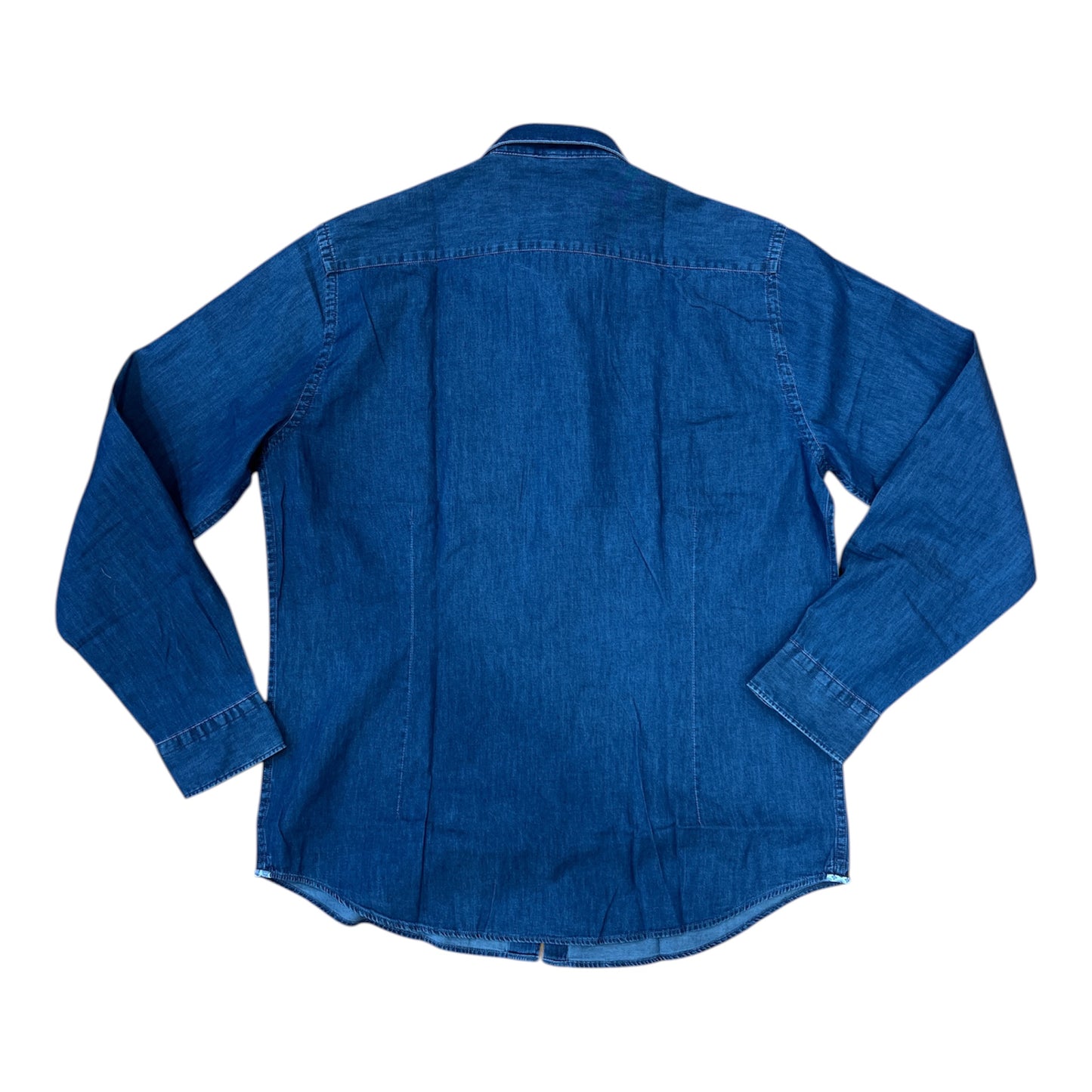 Camicia Wilson Dark Blue Denim