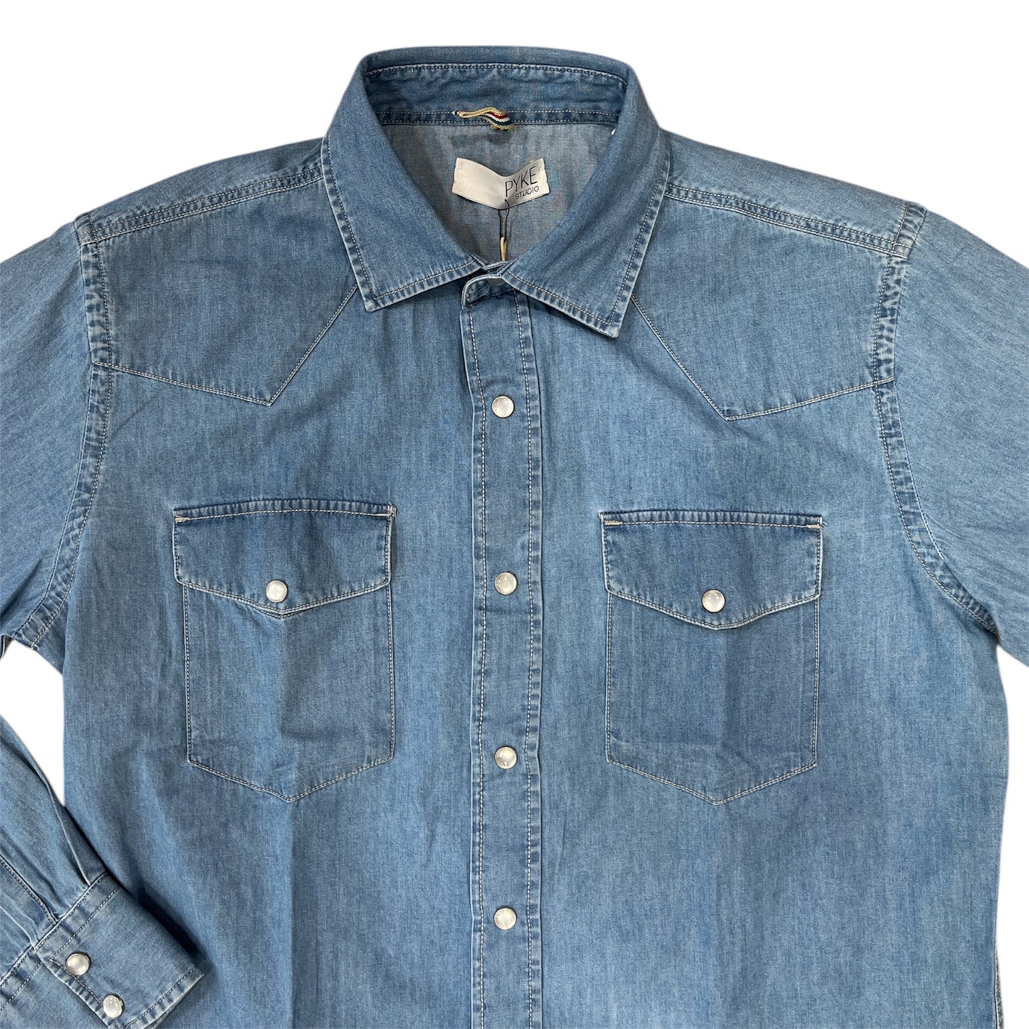 Camicia Wilson Light Blue Denim