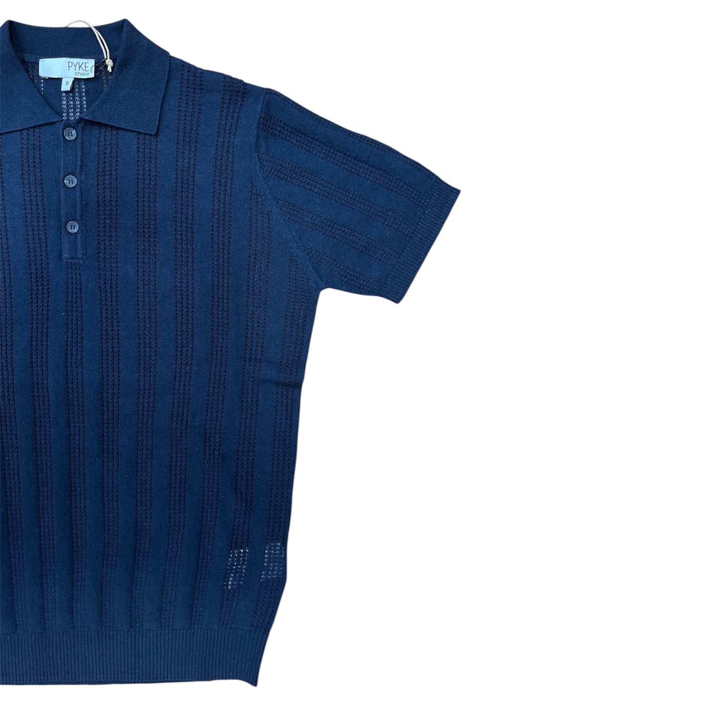 Polo Fred Linen Navy