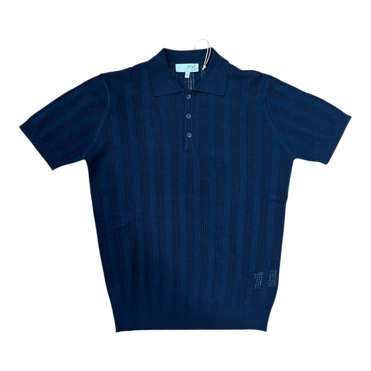 Polo Fred Linen Navy