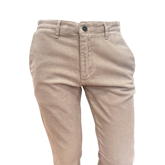 Pantalone Vienna Velluto Beige