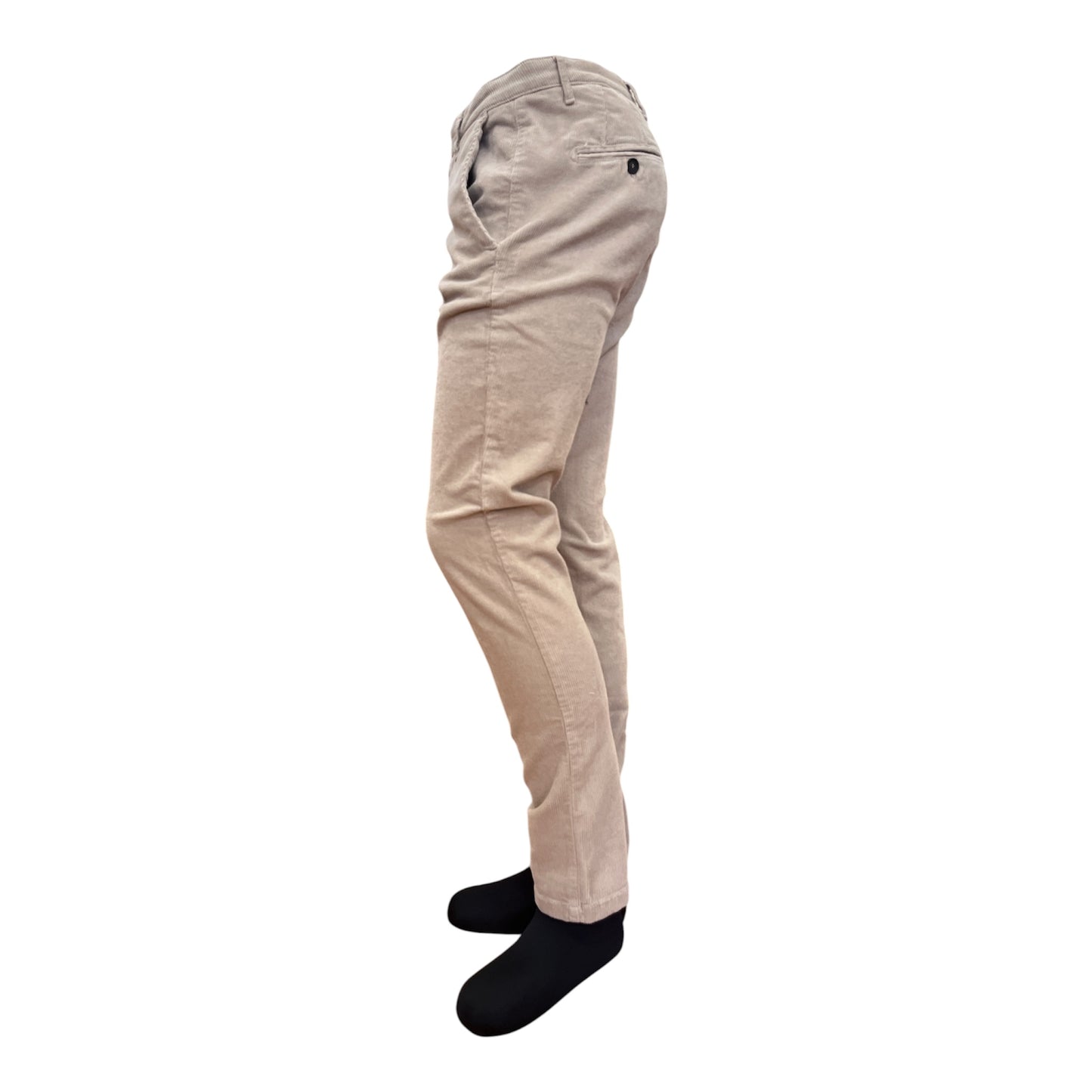Pantalone Vienna Velluto Beige