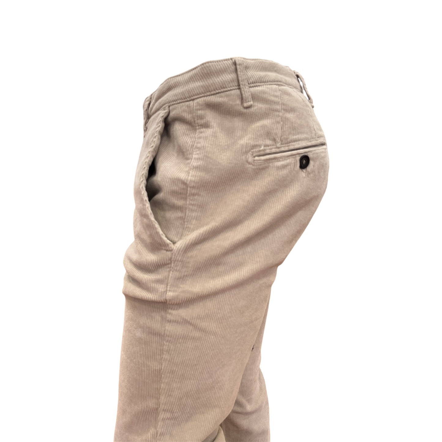 Pantalone Vienna Velluto Beige