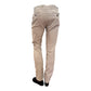 Pantalone Vienna Velluto Beige