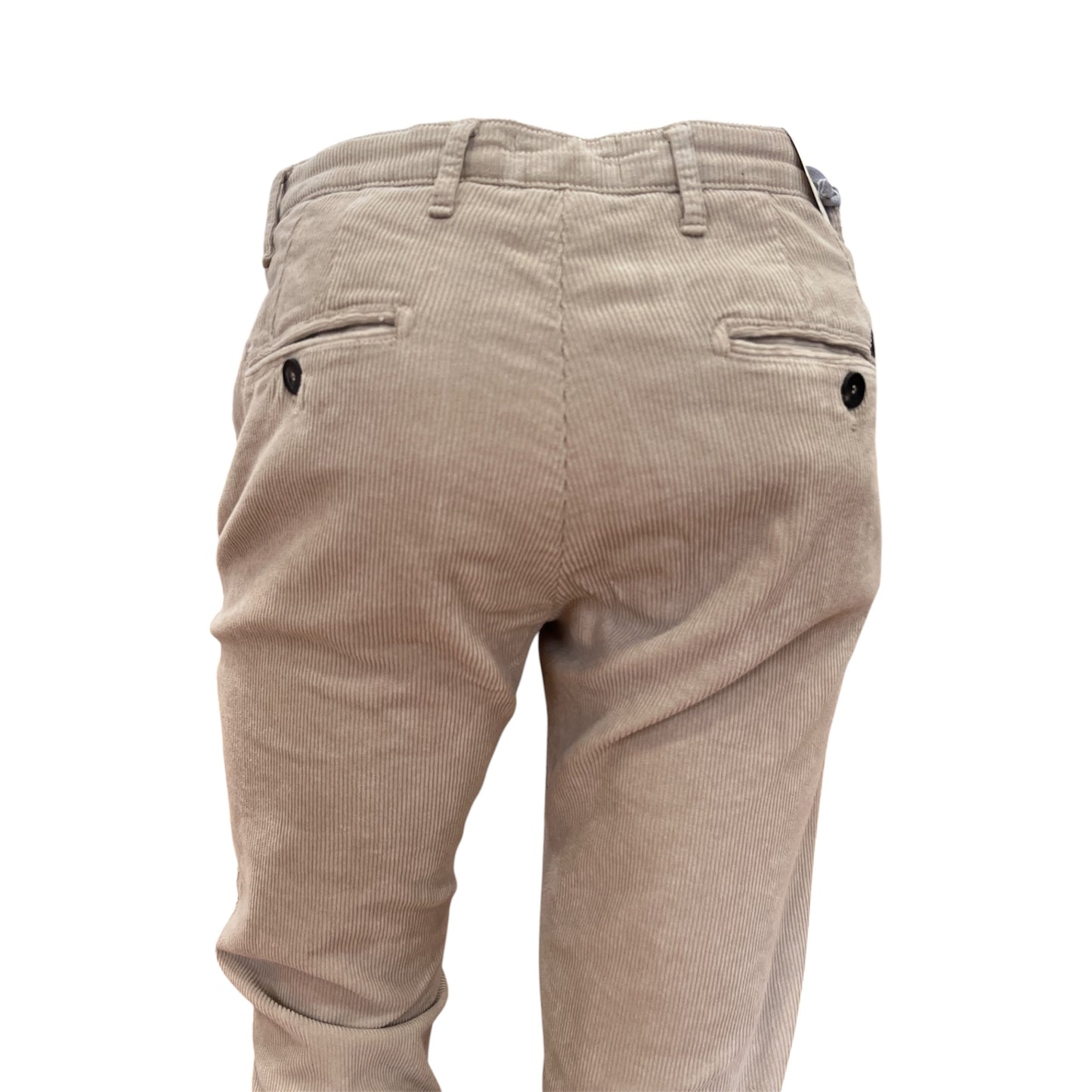 Pantalone Vienna Velluto Beige