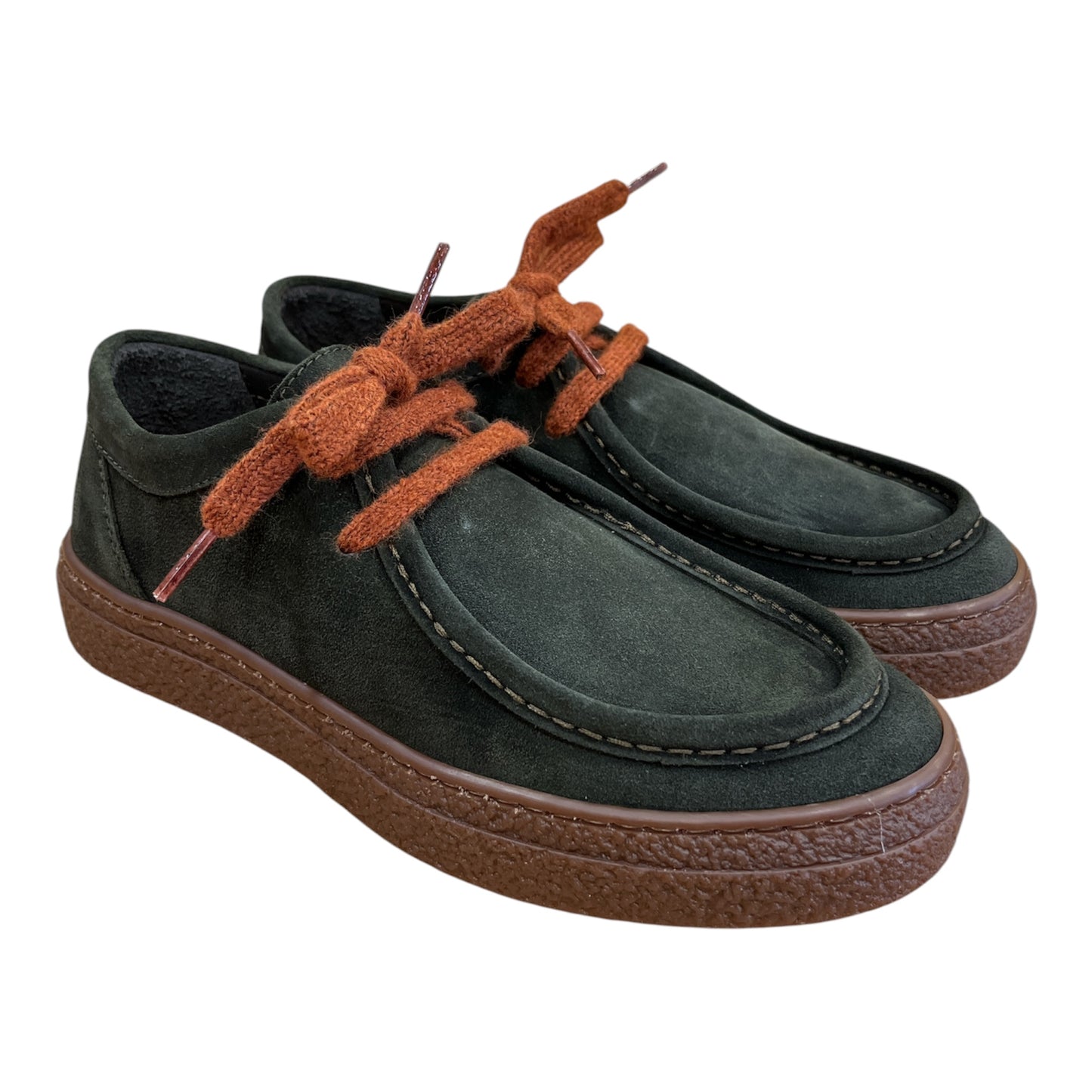 Scarpe Rey Camoscio Green