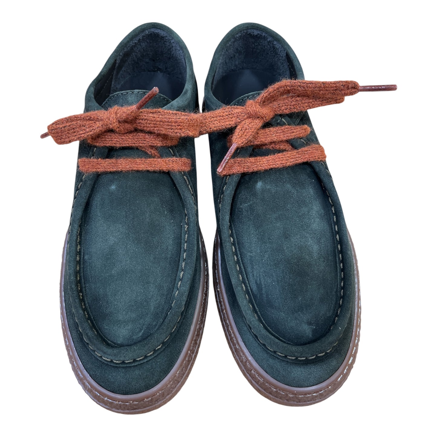 Scarpe Rey Camoscio Green