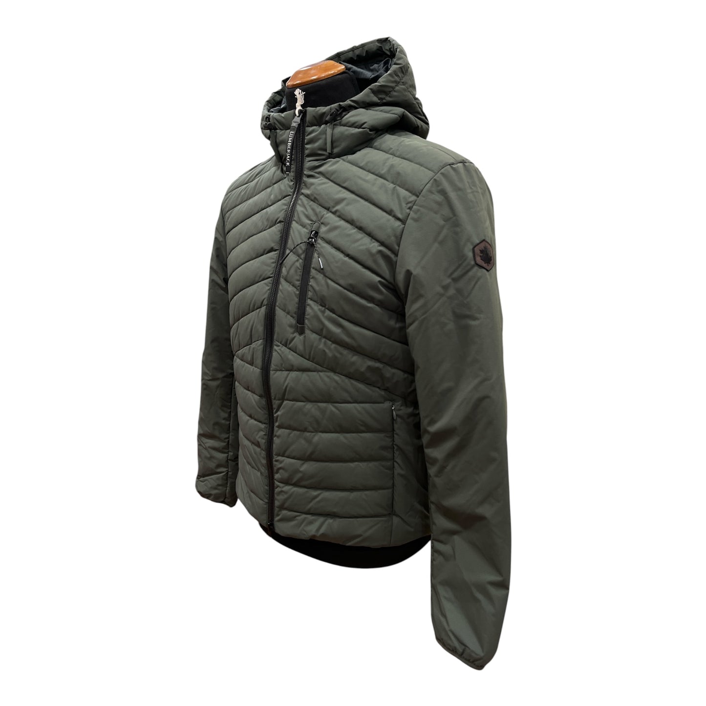 Giacca Oro Bottle Green