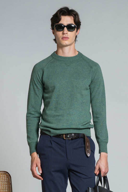 Maglia Rory Lambswool Grass Green