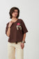 T-Shirt Sohanne Chocolat