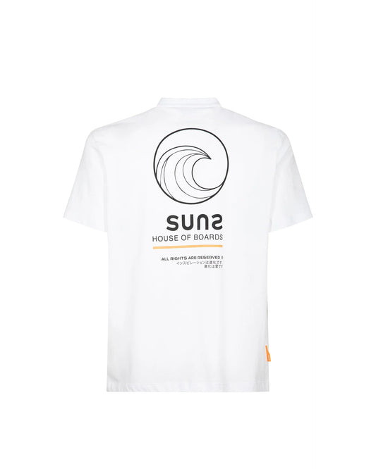 T-Shirt Paolo Fuji Wave White