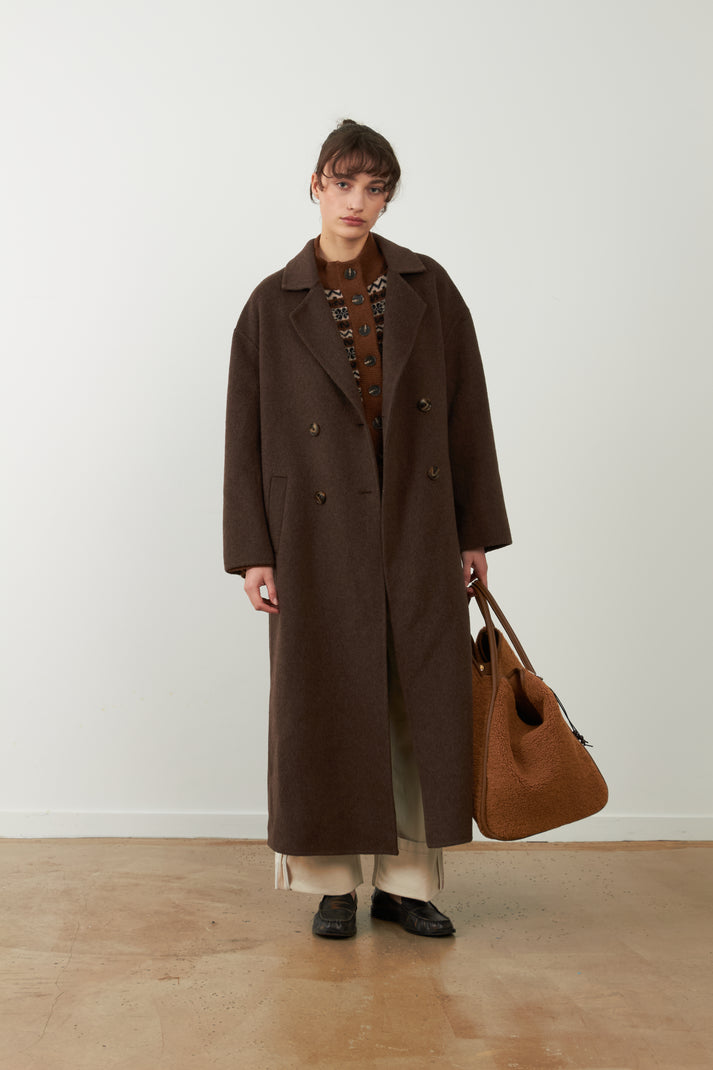 Cappotto Leya Chocolat