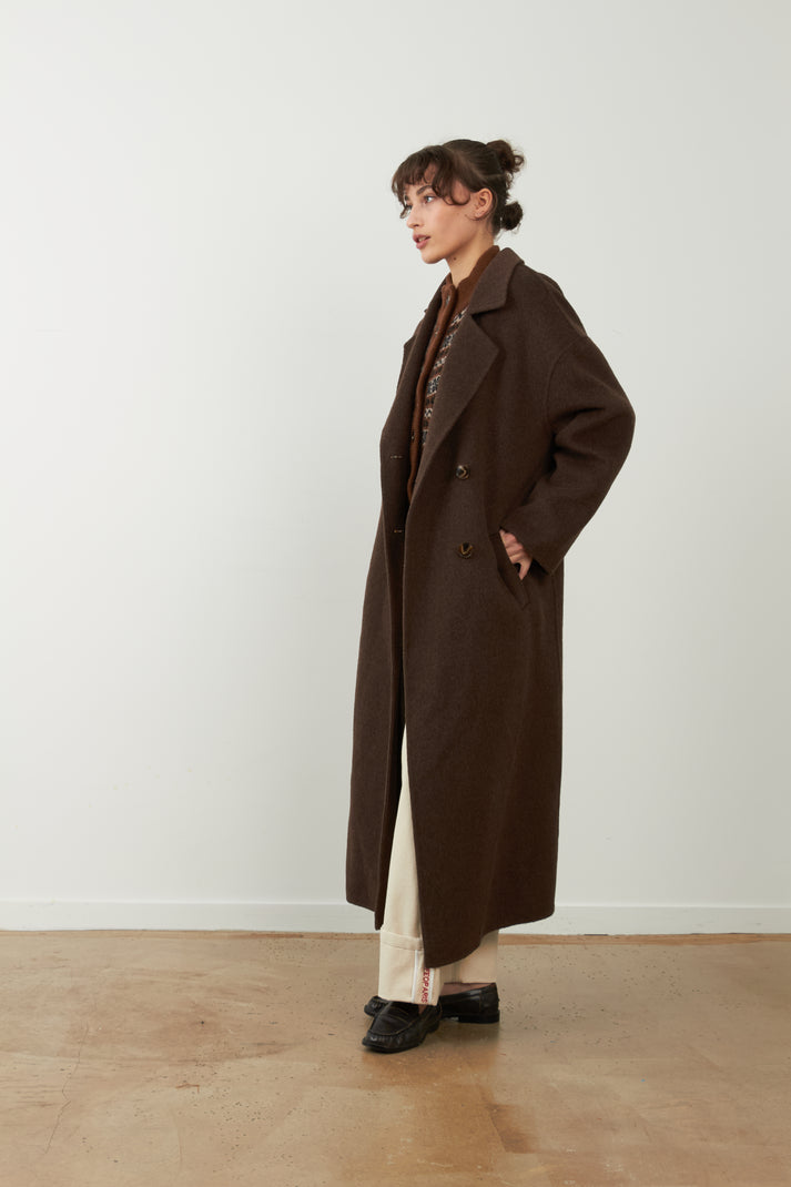 Cappotto Leya Chocolat