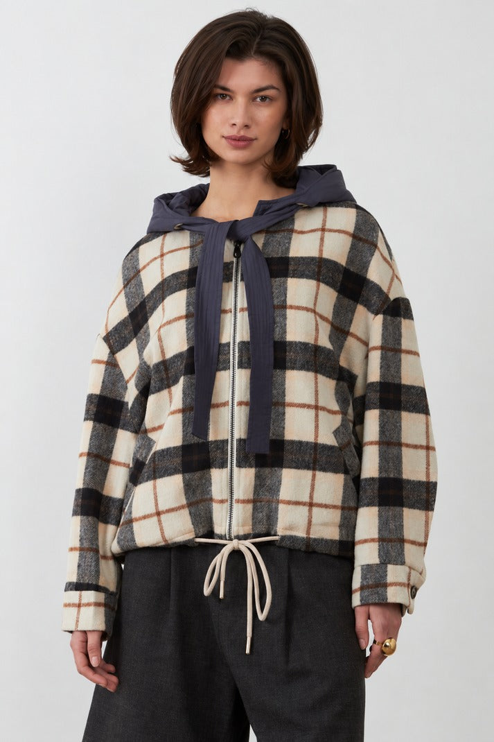 Giacca  Lester Carreaux Beige