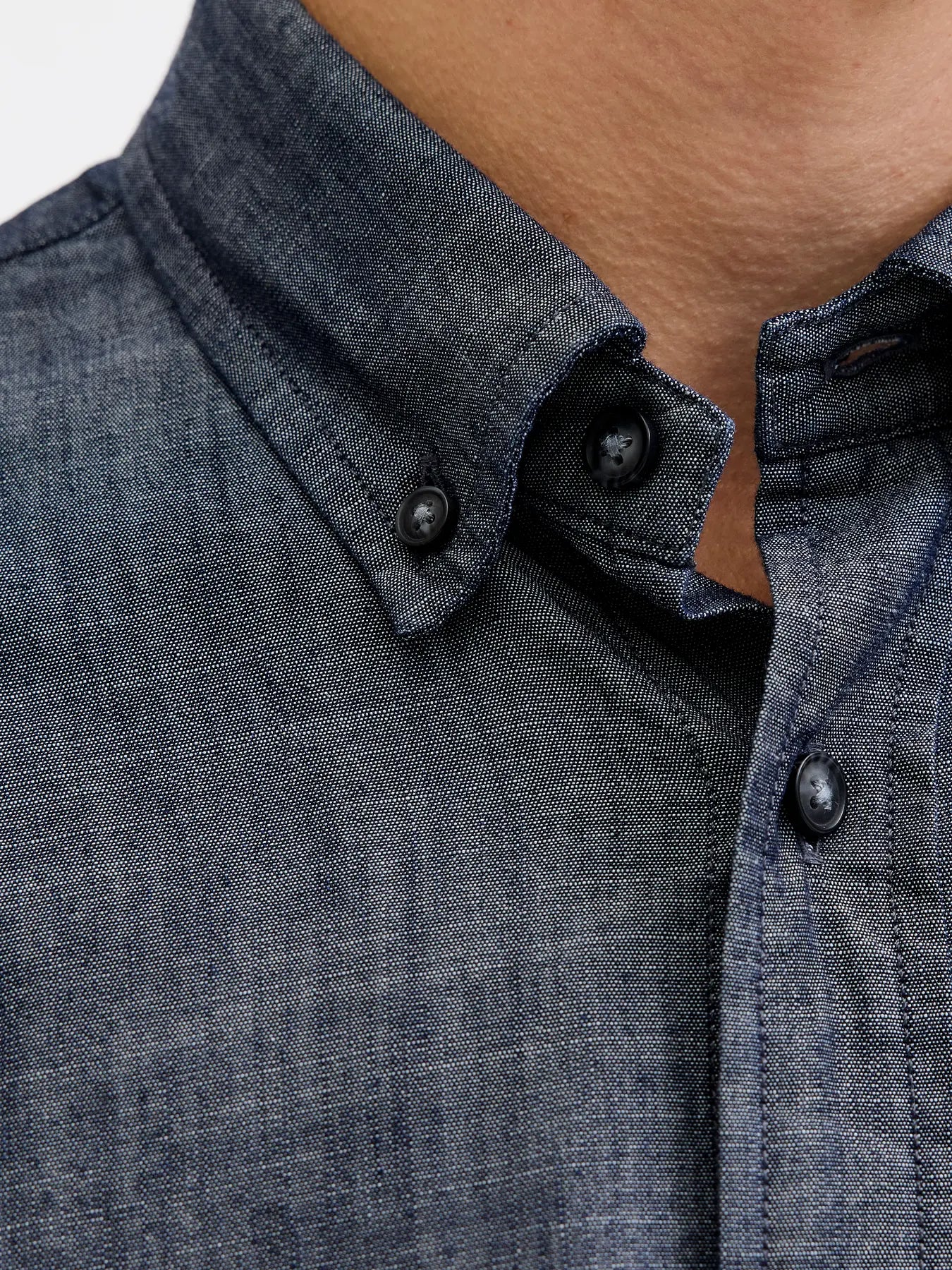 Camicia Richard Chambray Blue Denim