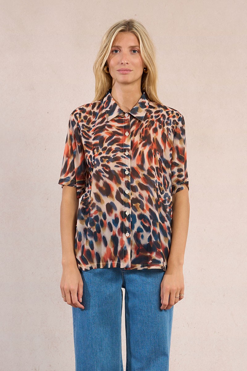 Camicia Animal Orange
