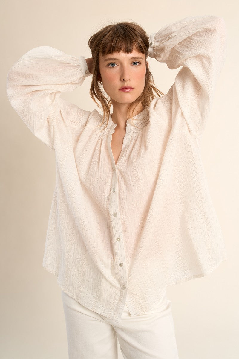 Camicia Mandarin White