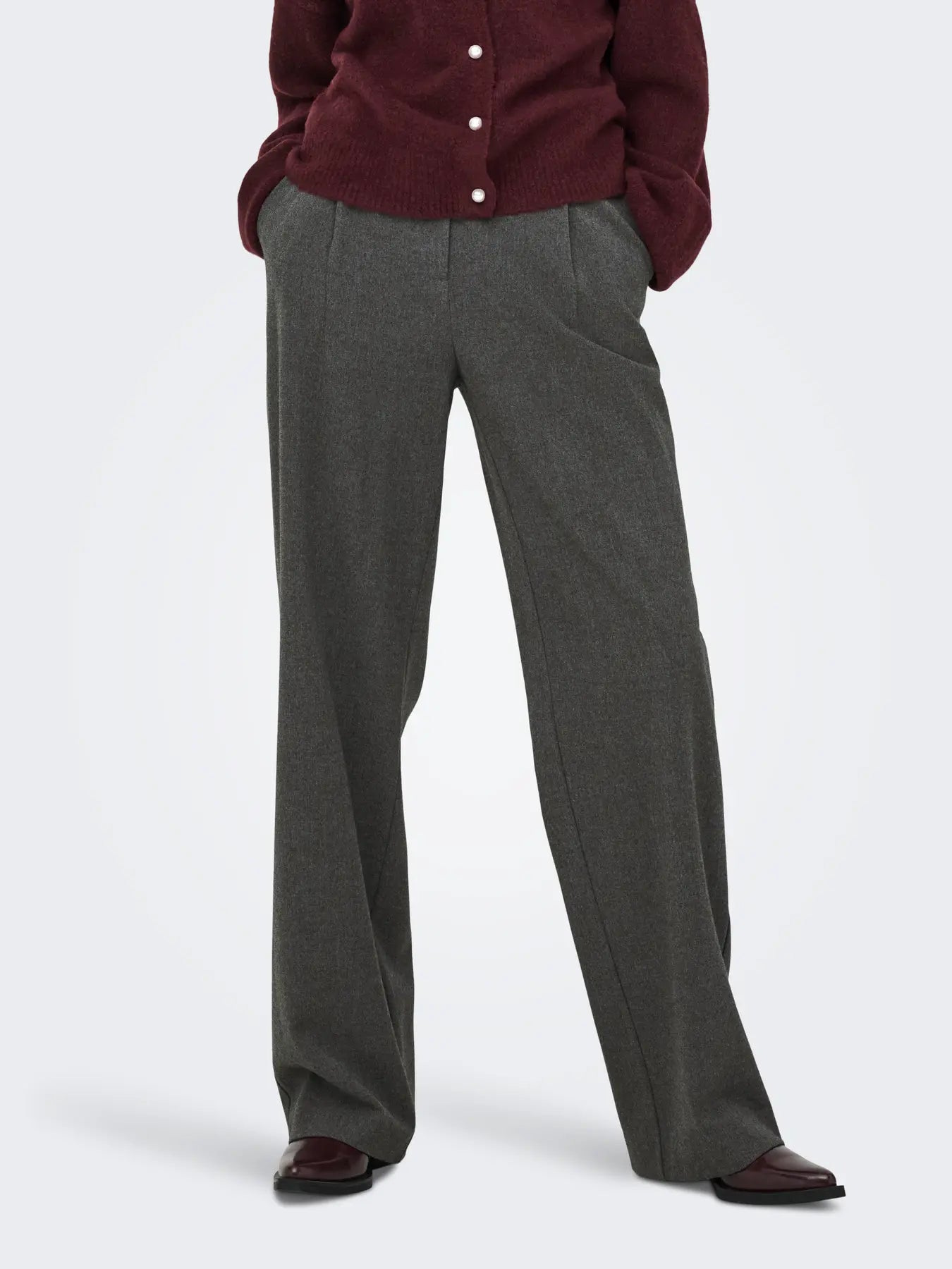 Pantalone Deluxe Medium Grey Melange